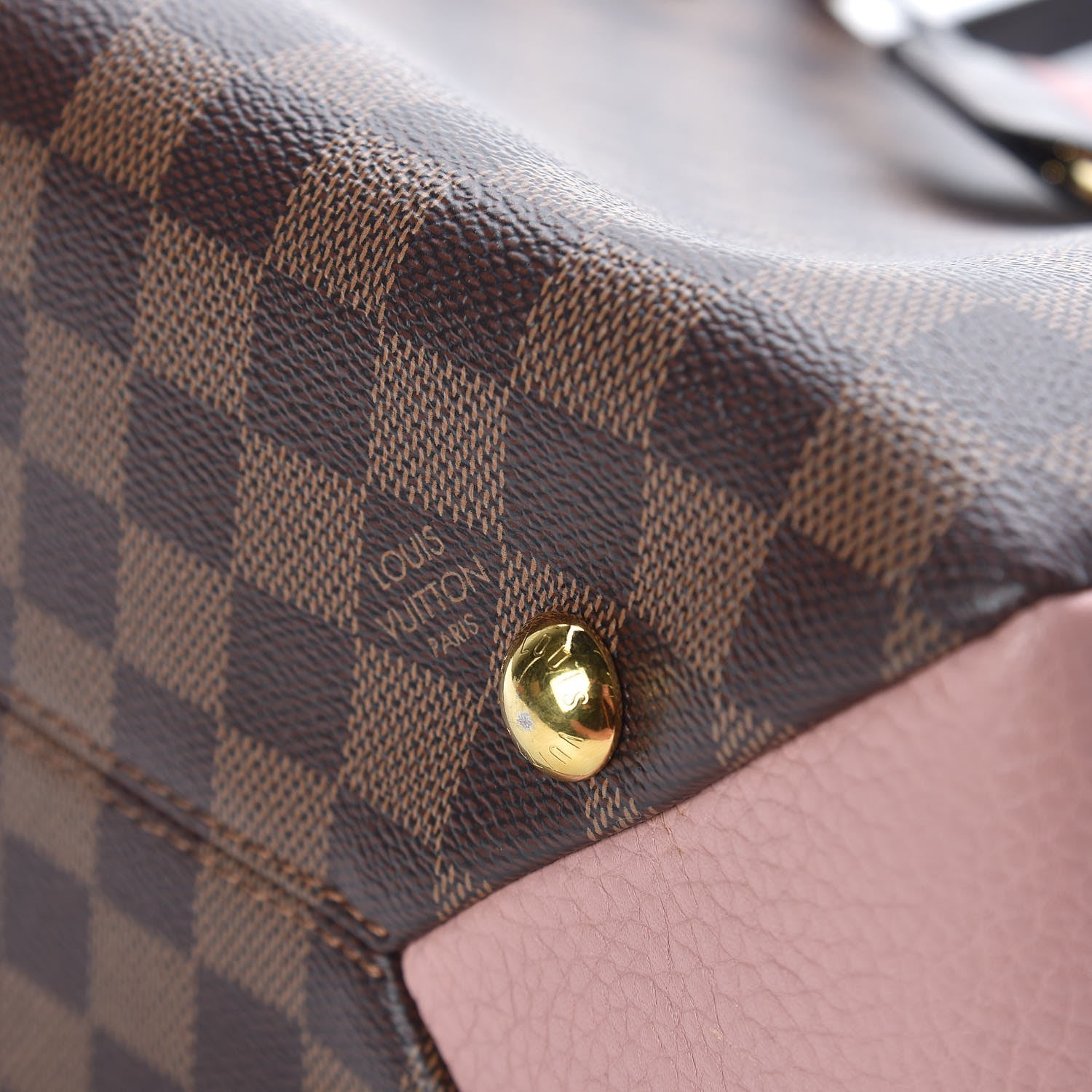 Louis Vuitton Damier Ebene Cuir Taurillon Brittany Magnolia 14 of 14
