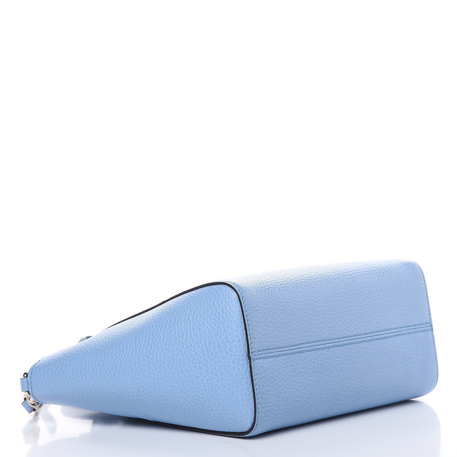 Gucci Dollar Calfskin Mini Swing Top Handle Bag Mineral Blue 4 of 9