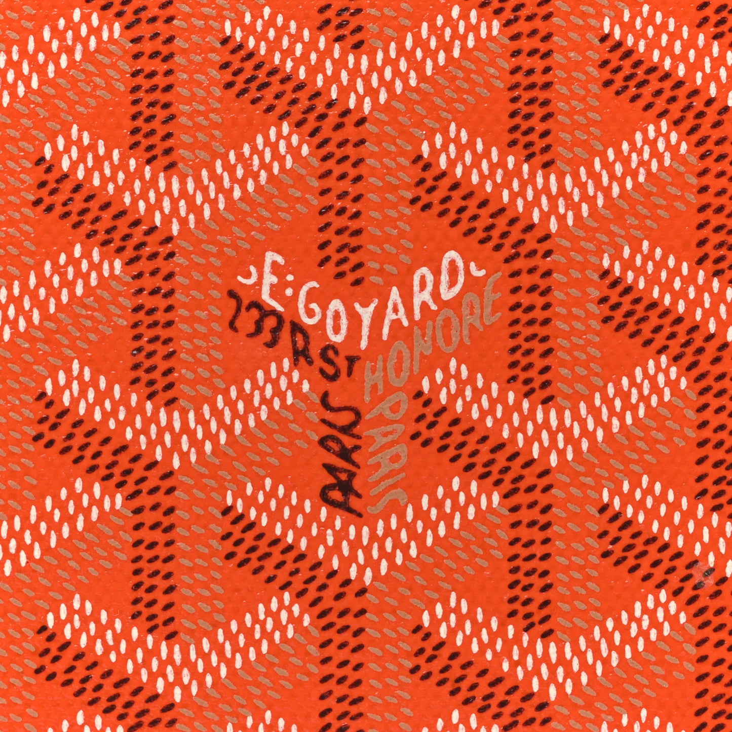 Goyardine Senat Pochette GM Orange