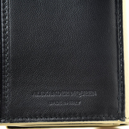 Alexander McQueen Small Grained Calfskin Skull Continental Wallet Lemon 6 of 9