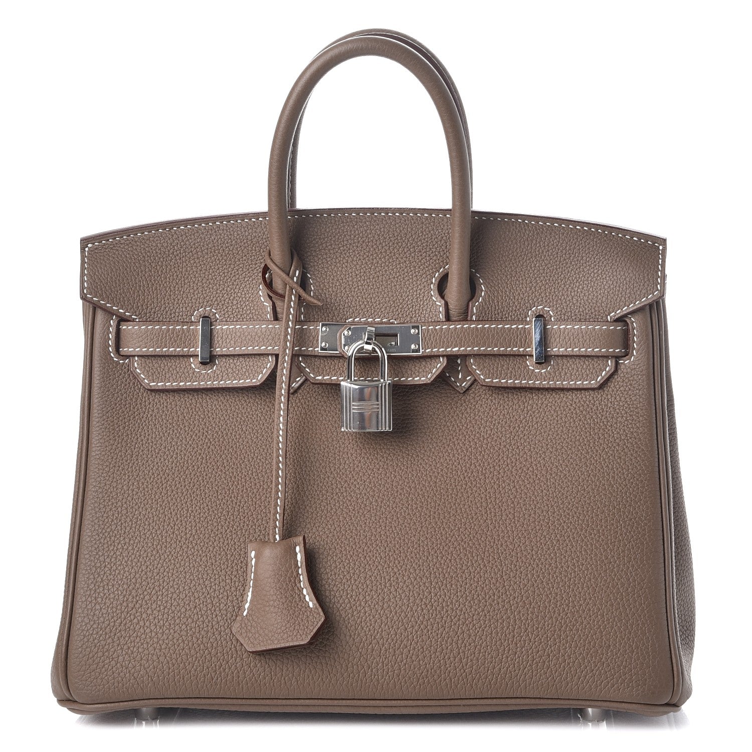 Hermes Togo Birkin 25 Etoupe 1 of 35