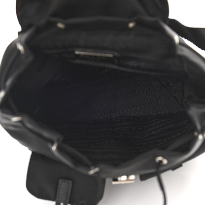 Prada Nylon Vela Mini Crossbody Backpack Black 5 of 9