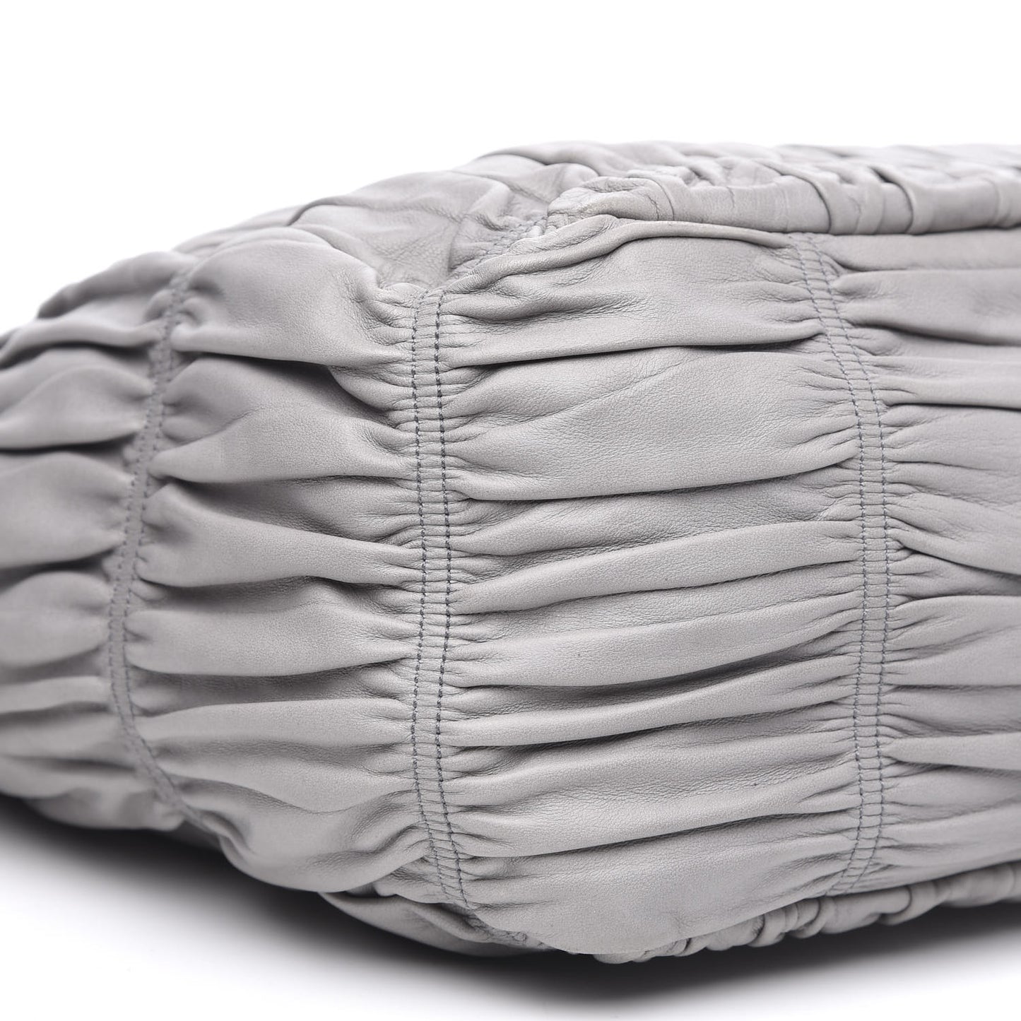 Nappa Gaufre Tote Pomice