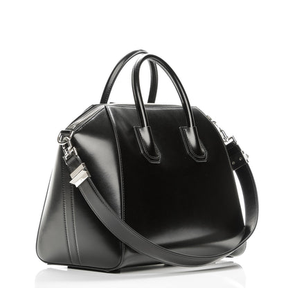Givenchy Shiny Lord Calfskin Medium Antigona Black 3 of 8