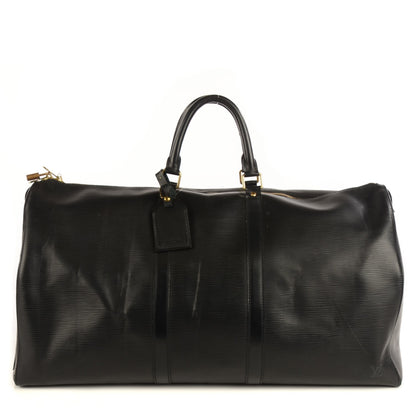 Louis Vuitton Epi Keepall 55 Black 1 of 7