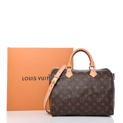 Louis Vuitton Monogram Speedy Bandouliere 30 12 of 12