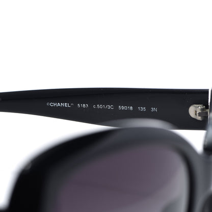 Chanel CC Sunglasses 5183 Black 5 of 10