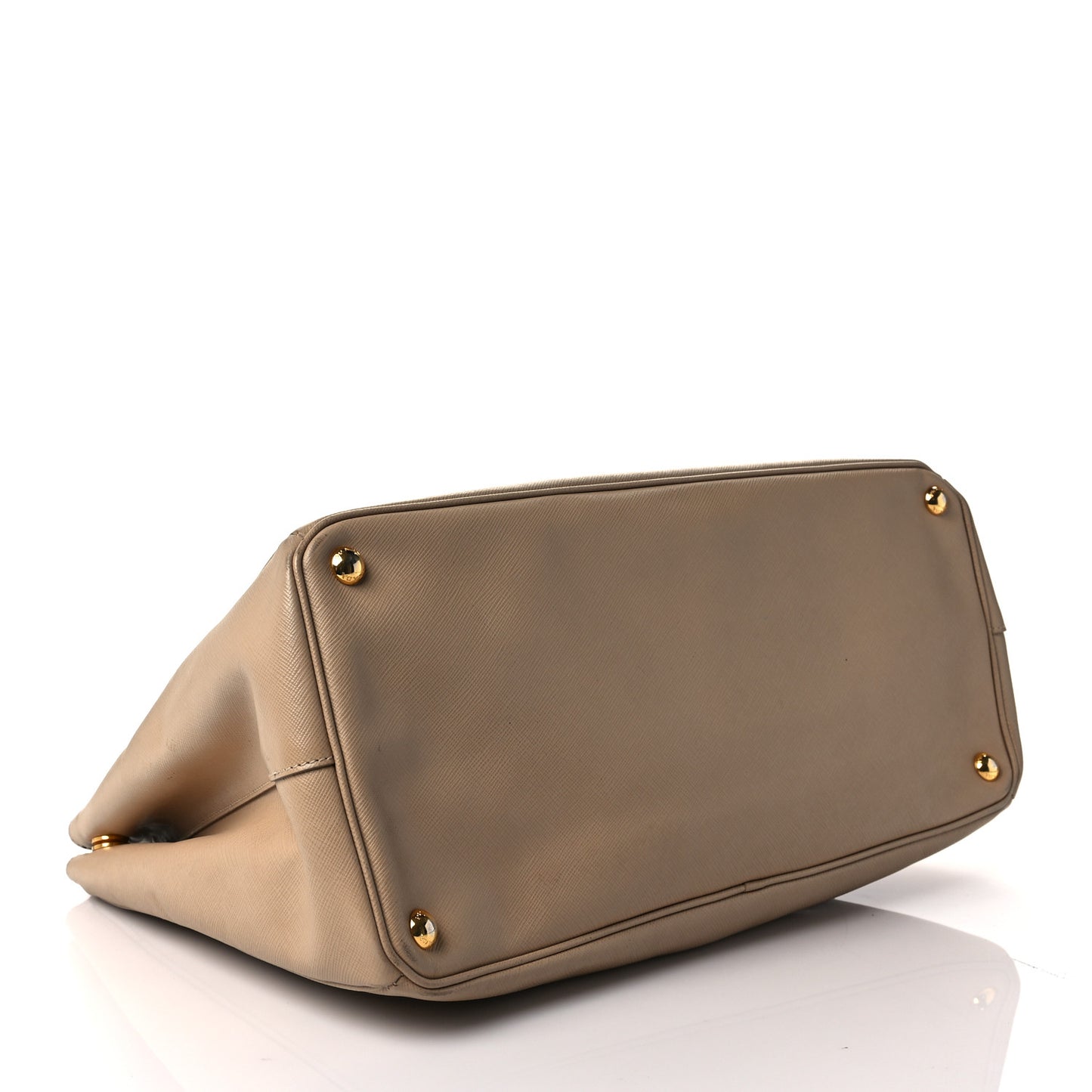 Saffiano Lux Medium Tote Sabbia