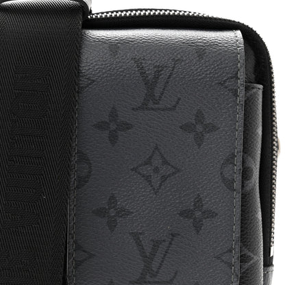 Louis Vuitton Monogram Eclipse Reverse Double Phone Pouch NM 7 of 10
