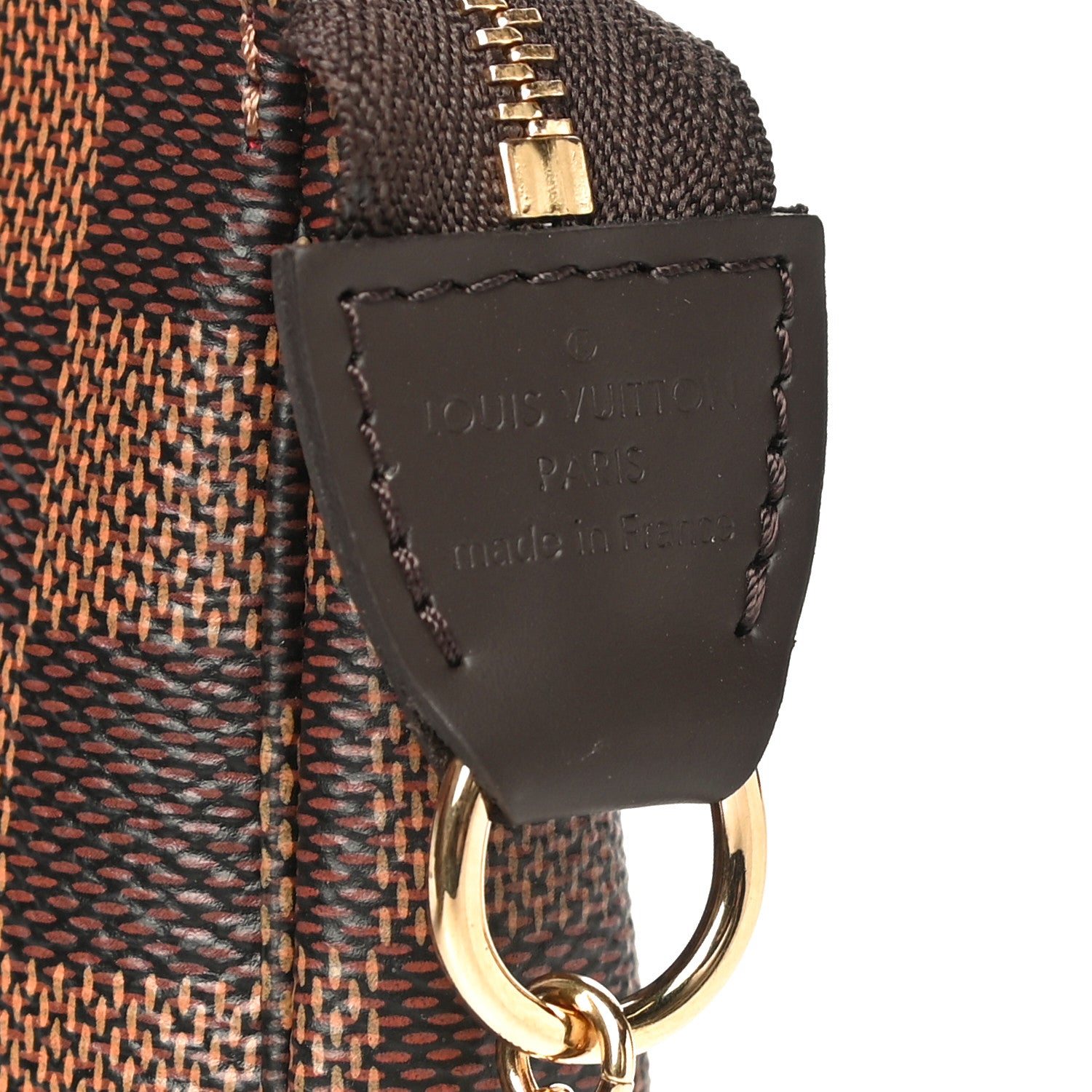 Louis Vuitton Damier Ebene Mini Pochette Accessories 7 of 11
