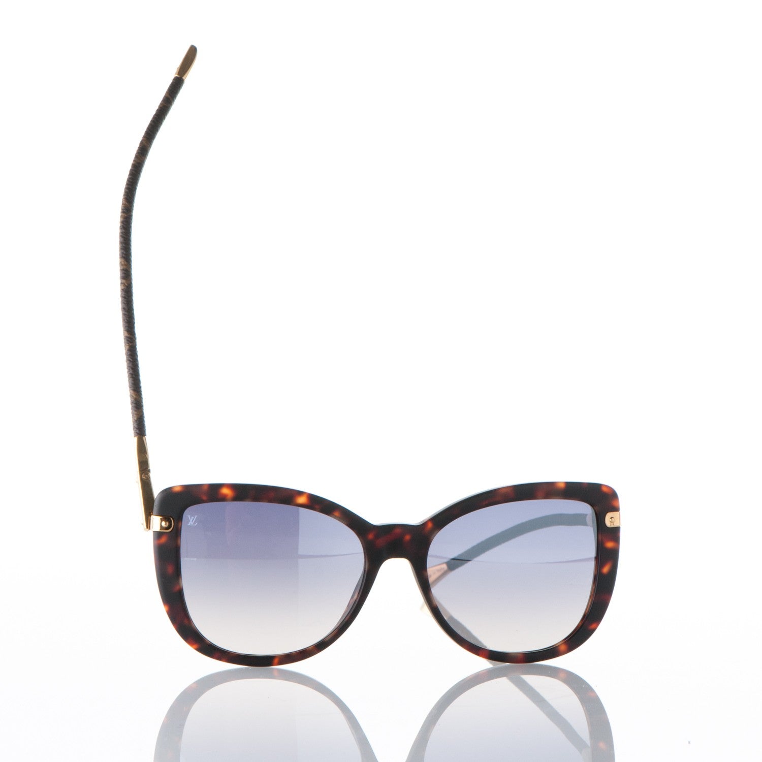 Louis Vuitton Monogram Charlotte Z0629W Sunglasses Dark Tortoise 9 of 10