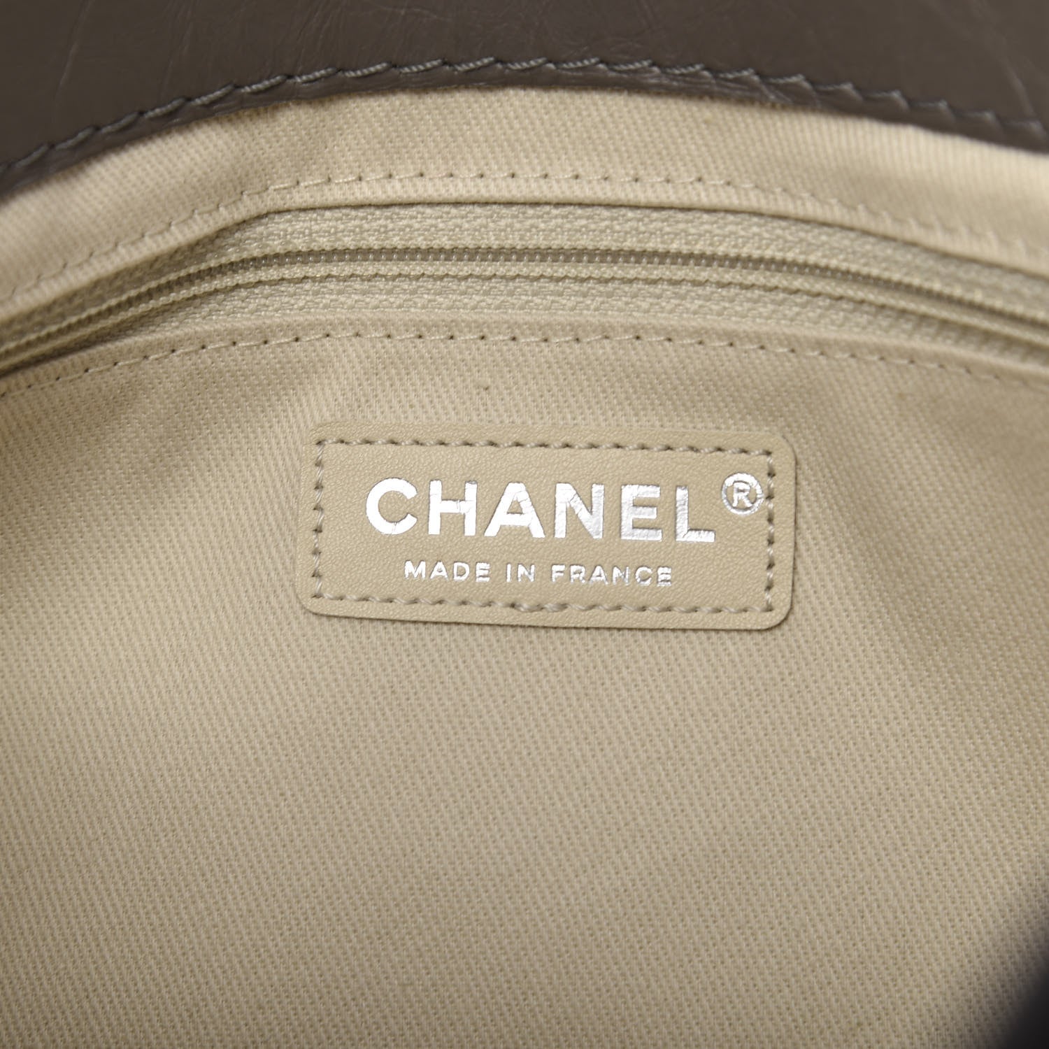Chanel Aged Calfskin Medium Lady Pearly Flap Grey 6 of 10