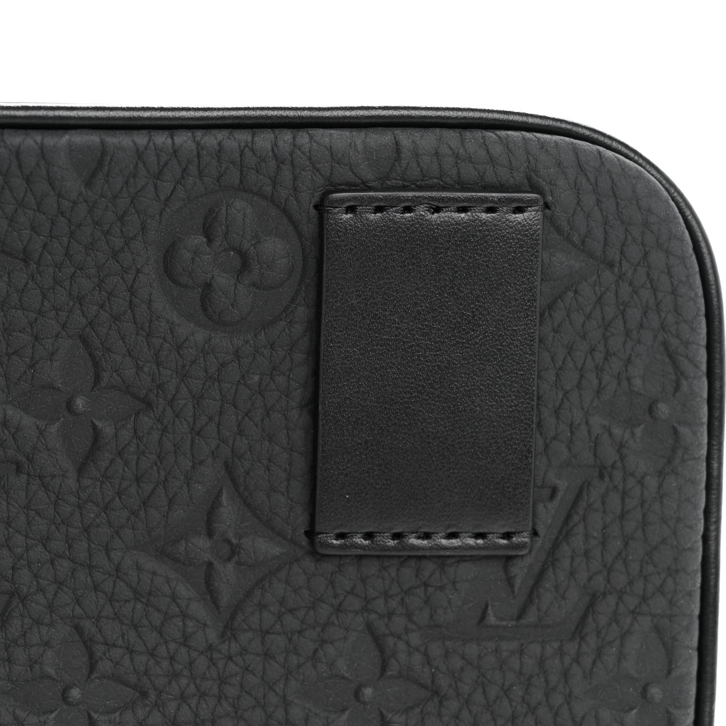 Taurillon Monogram Uniformes Solar Ray Soft Pochette Volga Belt Bag Black