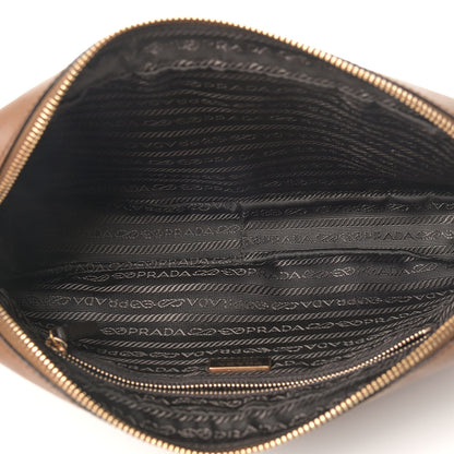 Prada Saffiano Crossbody Bag Caramel 5 of 9