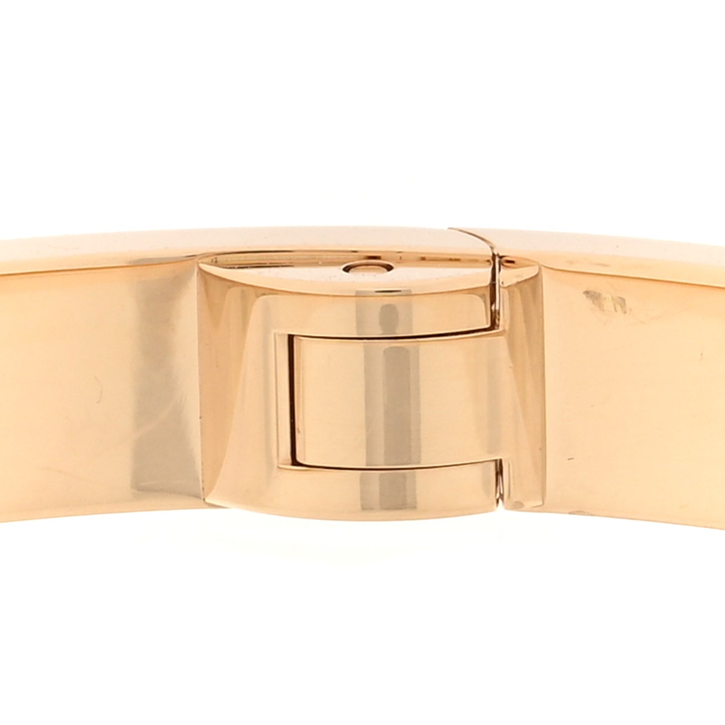 18K Yellow Gold LOVE Single Screw Bracelet 17