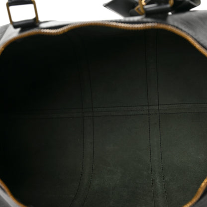 Louis Vuitton Epi Keepall 50 Black 4 of 7