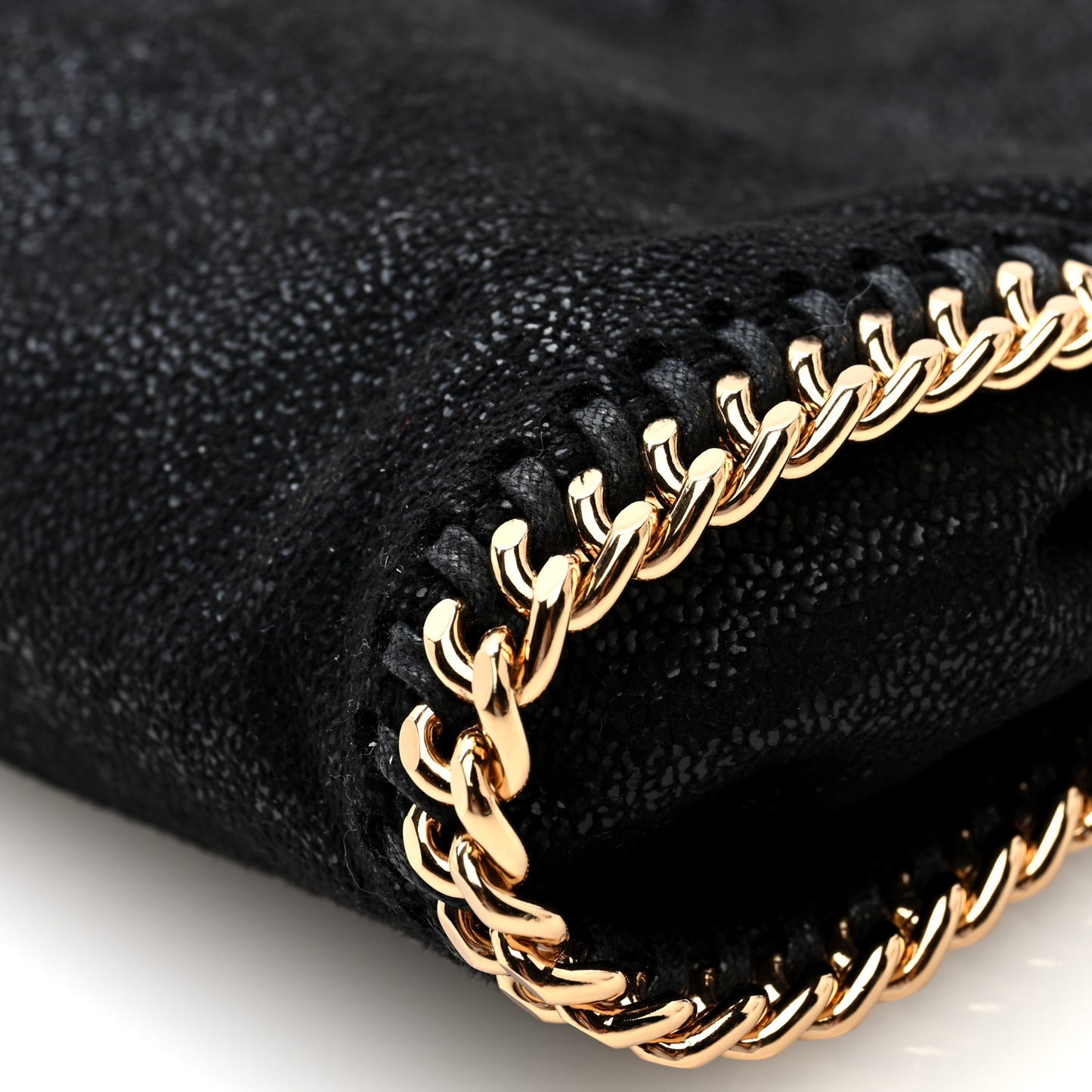 Shaggy Deer Tiny Falabella Tote Black