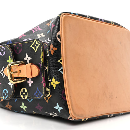 Louis Vuitton Monogram Multicolor Petit Noe Black 8 of 9