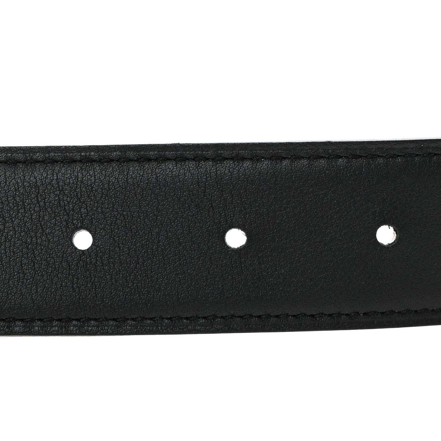 Swift Epsom H Belt 85 85 34 Black Etoupe