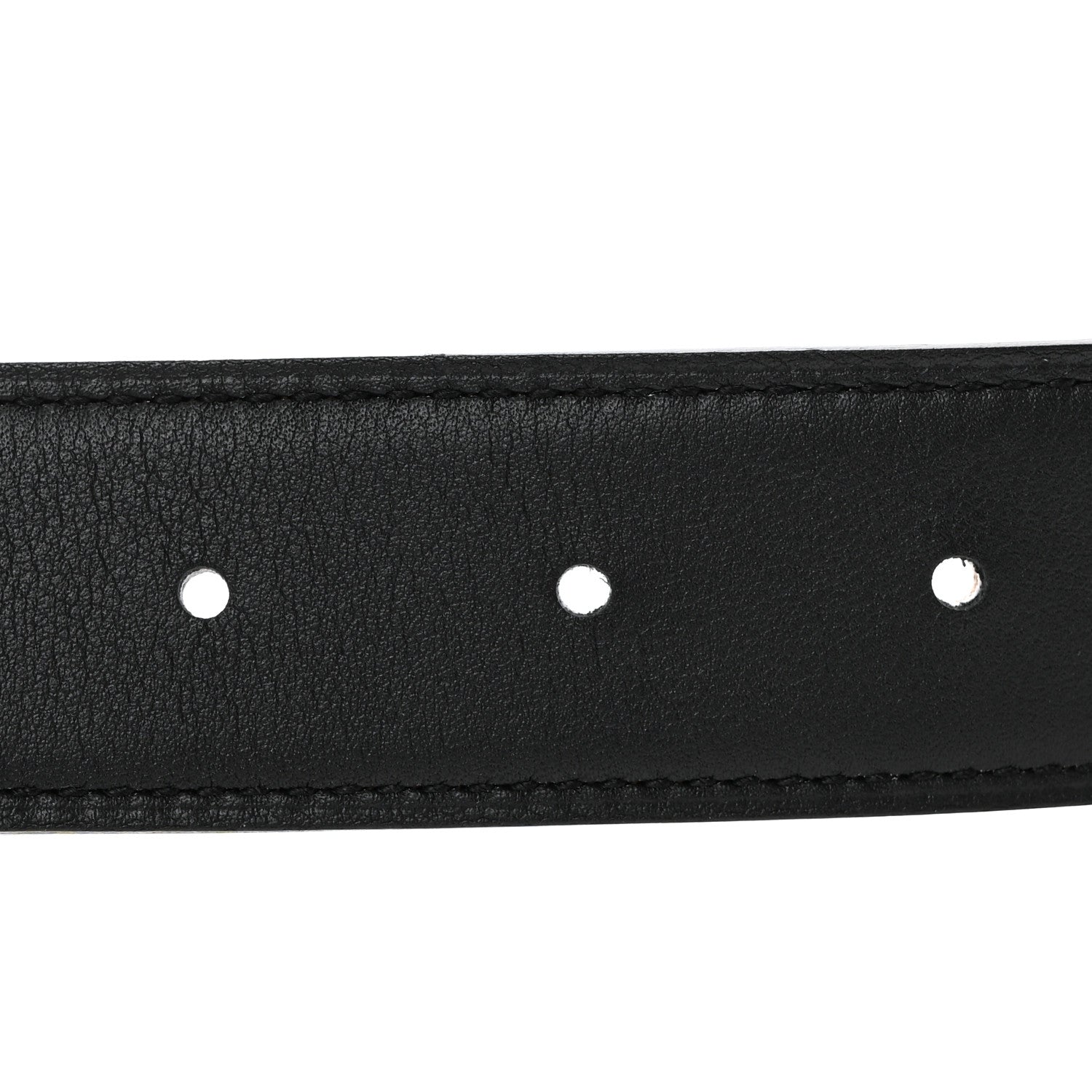 Hermes Swift Epsom H Belt 85 85 34 Black Etoupe 4 of 6