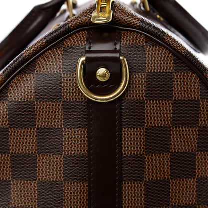 Louis Vuitton Damier Ebene Speedy Bandouliere 30 9 of 10