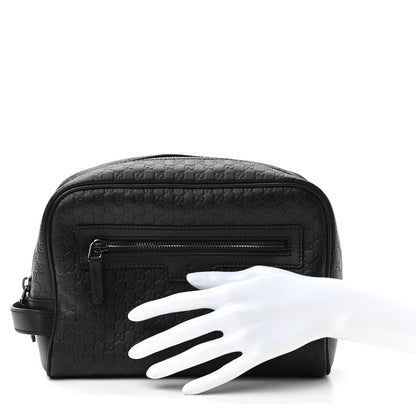 Gucci Microguccissima Toiletry Case Black 2 of 7