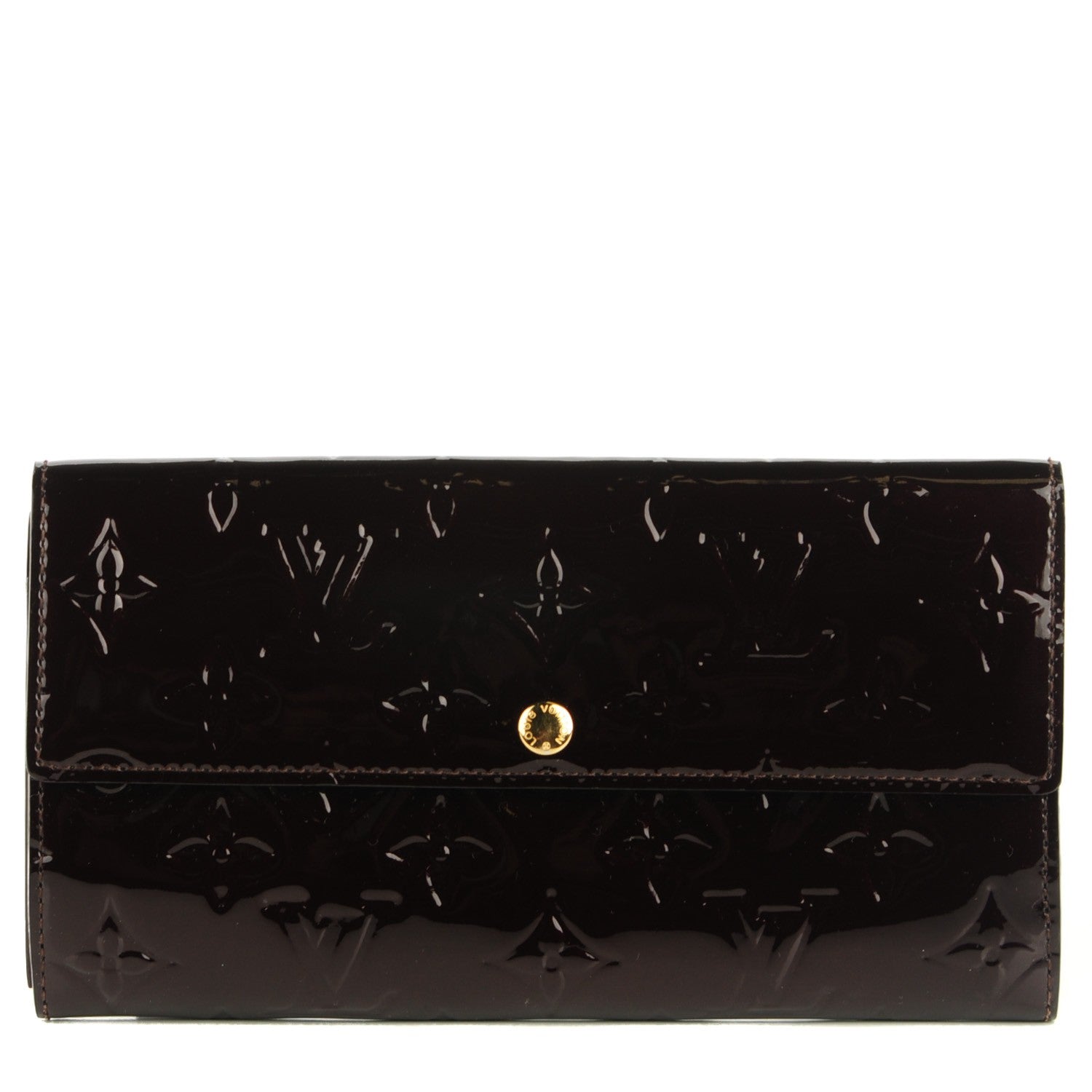 Louis Vuitton Vernis Sarah Wallet Amarante 1 of 7