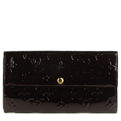 Louis Vuitton Vernis Sarah Wallet Amarante 1 of 7