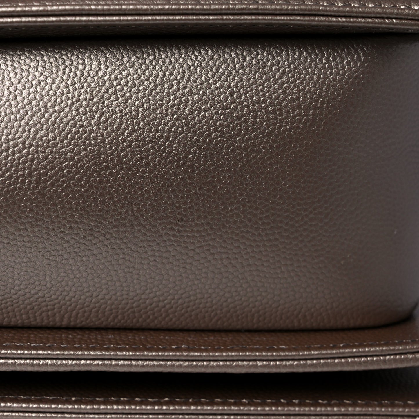 Metallic Caviar Quilted New Medium Boy Flap Copper
