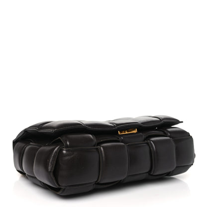 Bottega Veneta Lambskin Maxi Intreccio Padded Chain Cassette Crossbody Bag Fondant 4 of 12