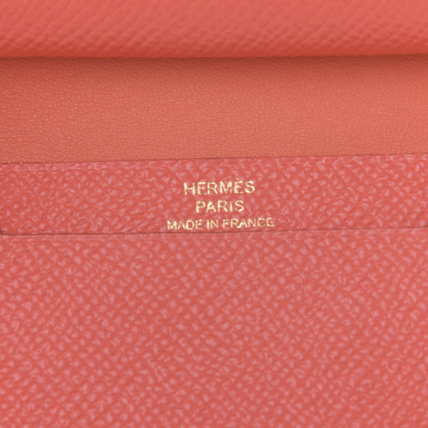 Hermes Epsom Mini Bearn Wallet Rose Jaipur 8 of 10