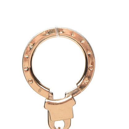 Louis Vuitton Mirror Ball Disco Key Holder Chain Ring Gold 3 of 3