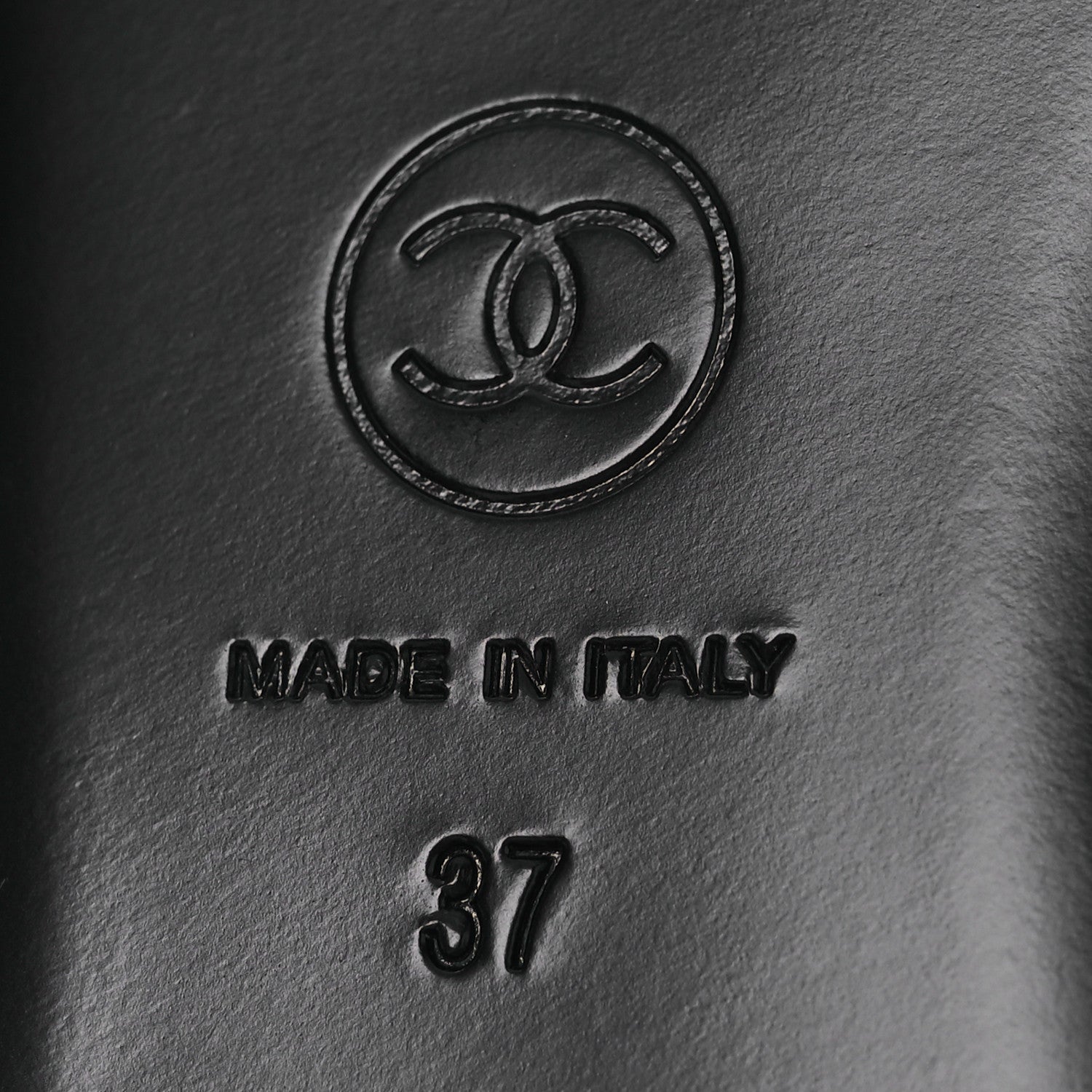 Chanel Lambskin Mary Jane Flats 37 Black 8 of 11