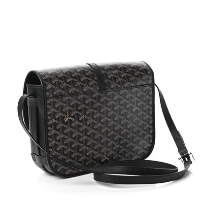 Goyard Goyardine Belvedere II MM Messenger Bag Black 3 of 9
