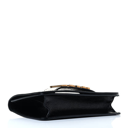 Christian Dior Crinkled Patent Lambskin Dio(r)evolution Flap Clutch Black 3 of 4