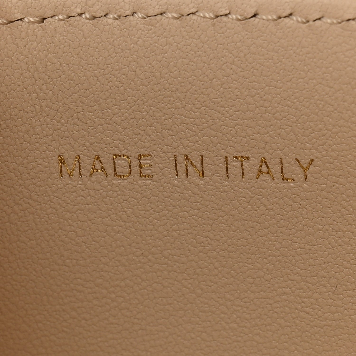 Christian Dior Calfskin CD Signature Vanity Caramel Beige 7 of 10