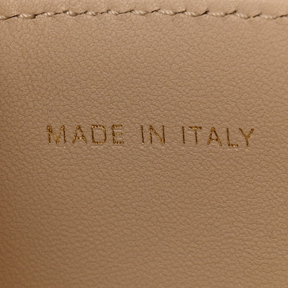 Christian Dior Calfskin CD Signature Vanity Caramel Beige 7 of 10