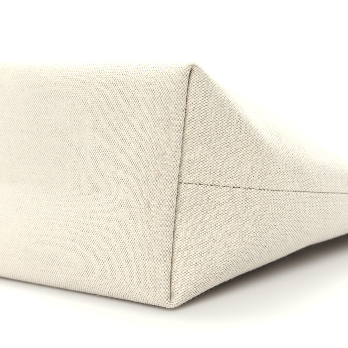 Canvas Necessaire Organizer Pouch Off White