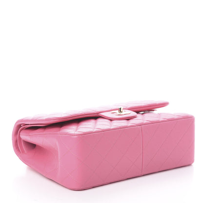 Chanel Caviar Quilted Jumbo Double Flap Pink 3 of 9