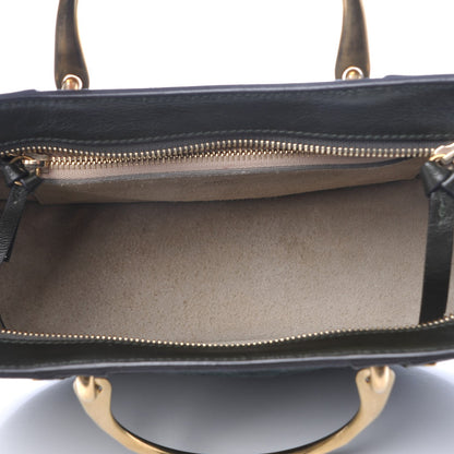 Chloe Calfskin Suede Medium Pixie Shoulder Bag Intense Green 5 of 8