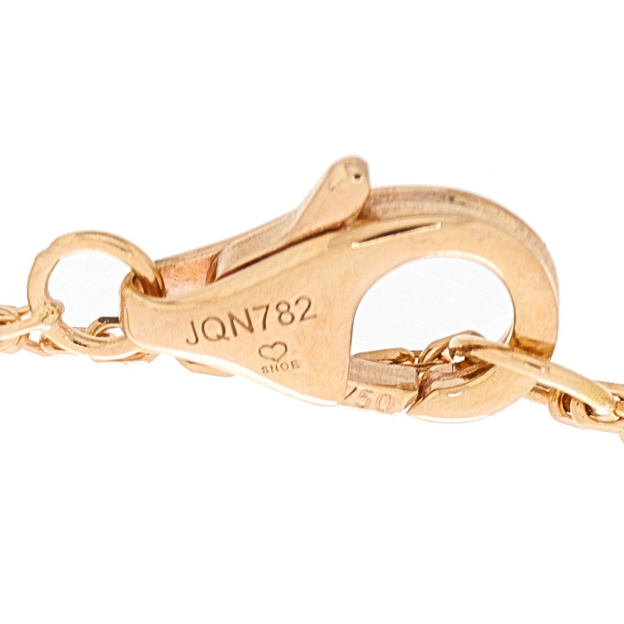 18K Pink Yellow White Gold Trinity Bracelet