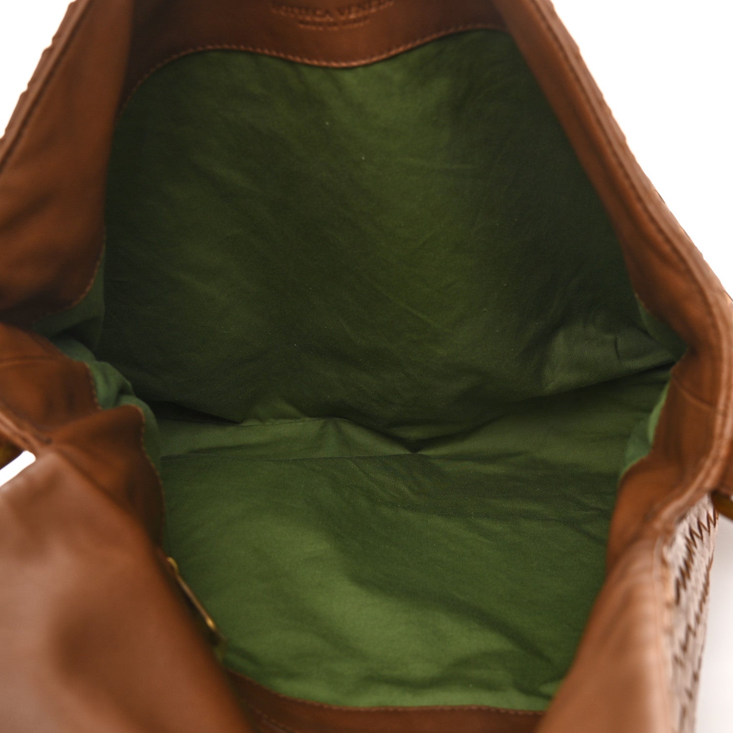 Bottega Veneta Nappa Intrecciato Messenger Bag Noce 4 of 10