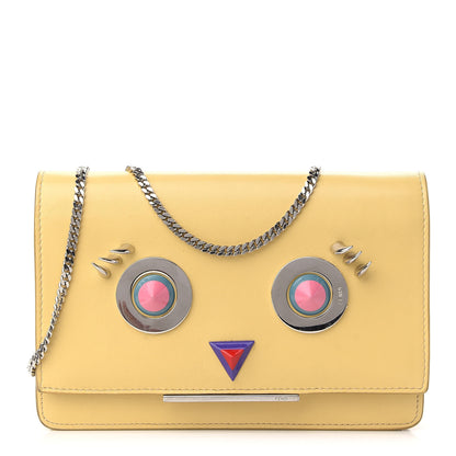 Fendi Vitello Century Hypnoteyes Tube Wallet On Chain Grano Multicolor 1 of 9