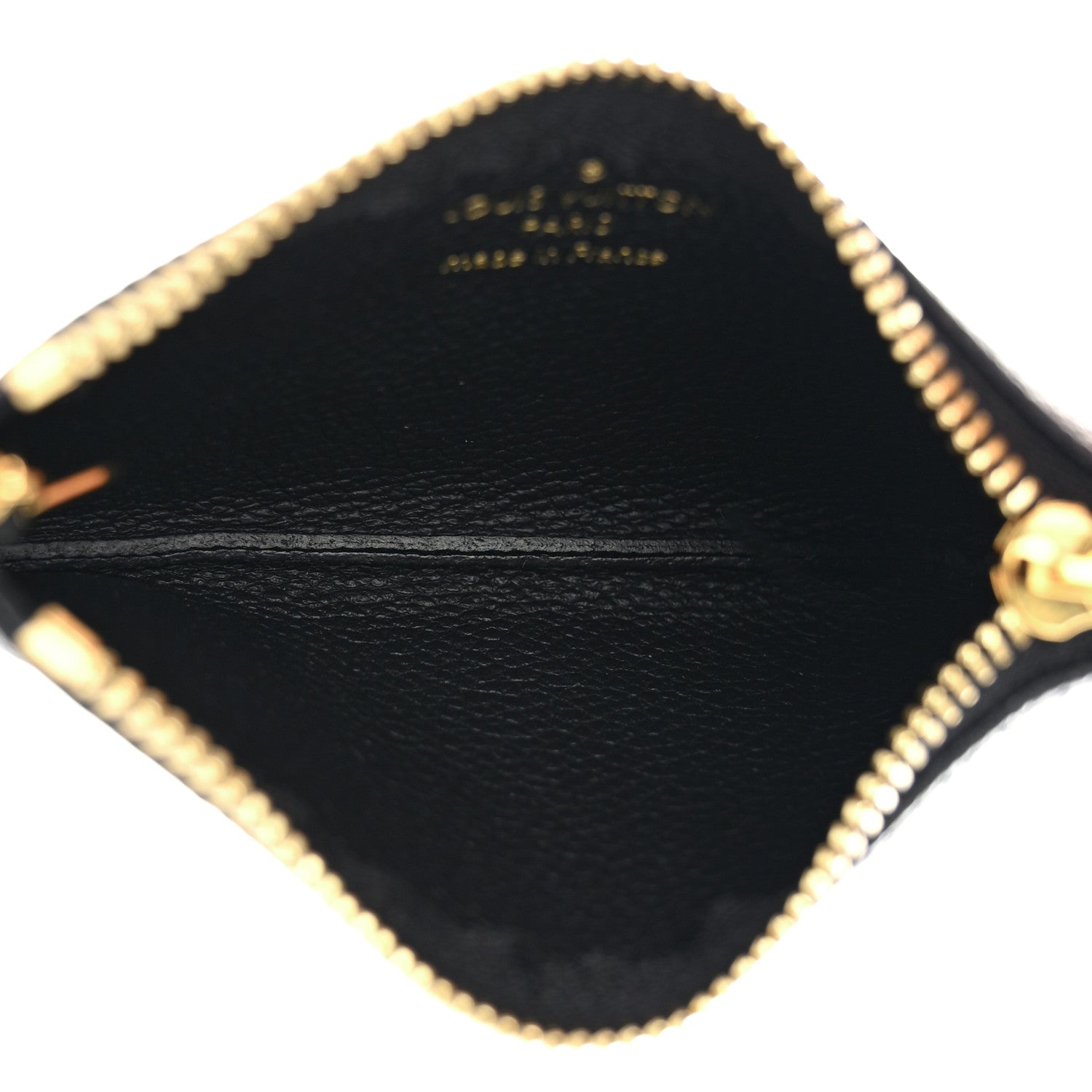 Louis Vuitton Empreinte Monogram Giant Key Pouch Black Beige 5 of 8