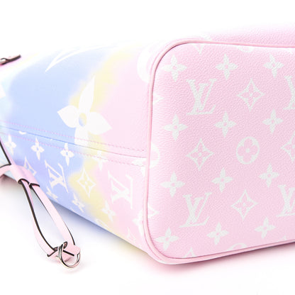 Louis Vuitton Monogram Escale Neverfull MM Pastel 7 of 10