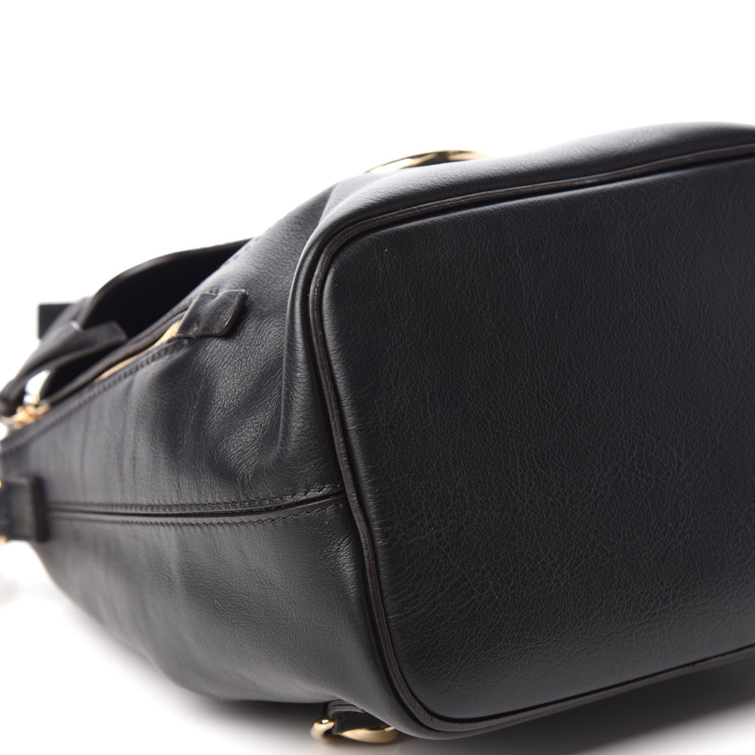Chloe Suede Calfskin Small Faye Backpack Black 6 of 7