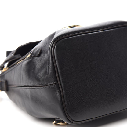 Chloe Suede Calfskin Small Faye Backpack Black 6 of 7