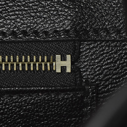 Hermes Shiny Porosus Crocodile Birkin 35 Black 18 of 32
