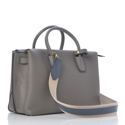 MCM Grained Calfskin Medium Milla Tote Bungee Cord 4 of 12