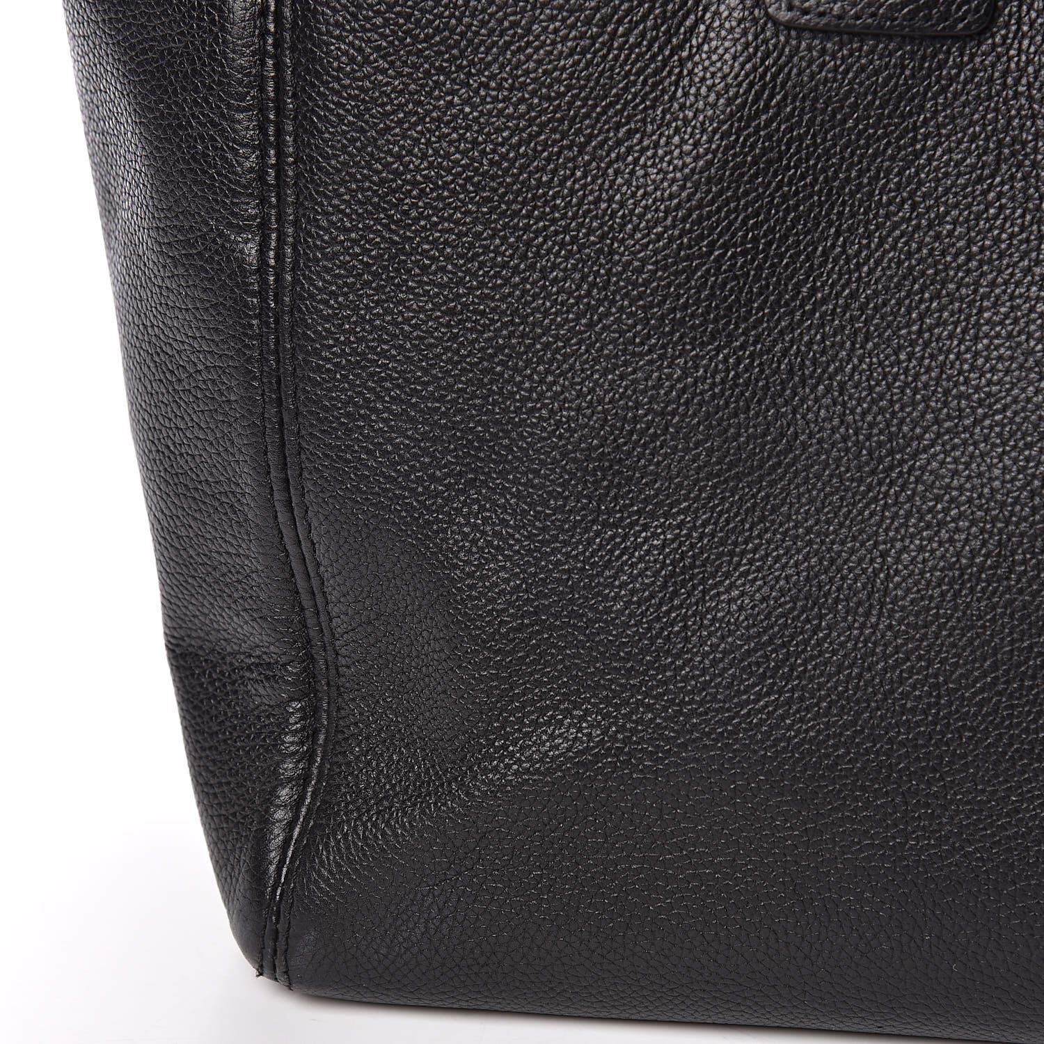 Chanel Calfskin Cerf Executive Shopper Tote Black 18 of 21